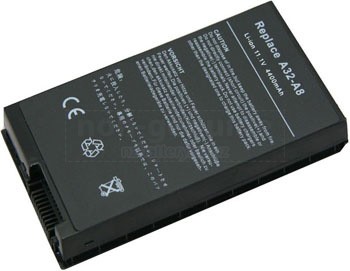 Battery for Asus A8LE laptop