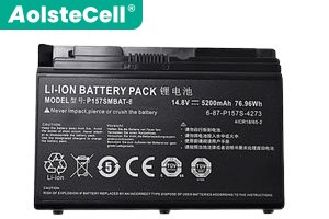 Battery for Hasee P157SMBAT-8
