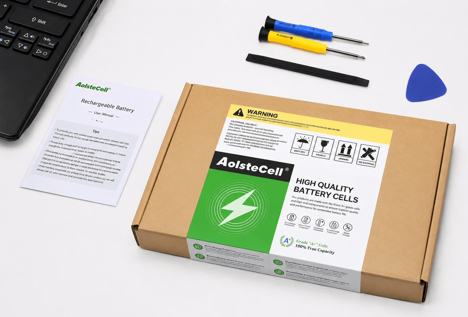 12-Month Local Warranty & Tools