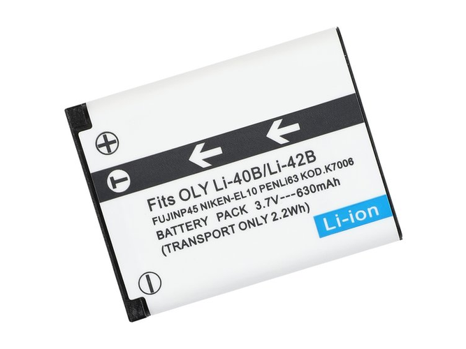 Battery for PENTAX Optio RS1000
