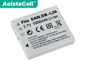 Battery for Sanyo Xacti VPC-CA9EXBK-B