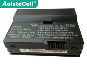 Battery for Sony VGP-BPS6